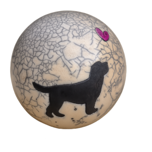 Hondenurn “Labrador / Retriever” 1,5L met hart