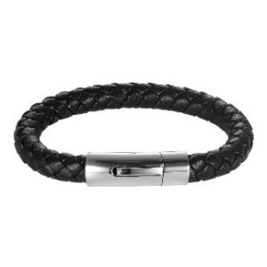 As Armband Leer rond Zwart