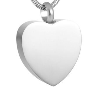 As Hanger glad Hart inclusief bolletjes ketting